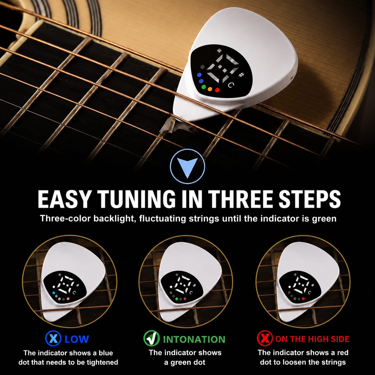 Guitar Tuner Pick™