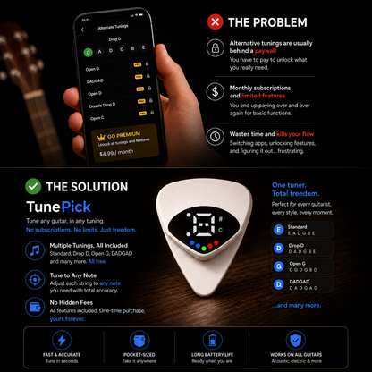 Guitar Tuner Pick™